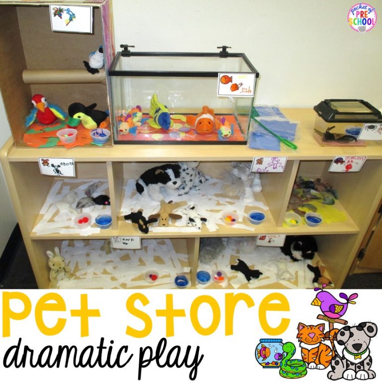 Pet Store Dramatic Play