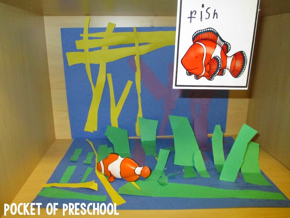 Ocean Animal Research and Habitat Building - Preschool Style - Pocket of  Preschool