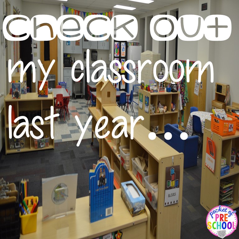 Classroom Reveal And A Freebie Pocket Of Preschool