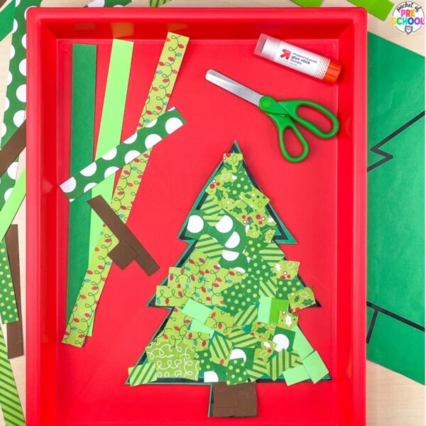 Christmas Math And Literacy Centers For Preschool, Pre-k, And 