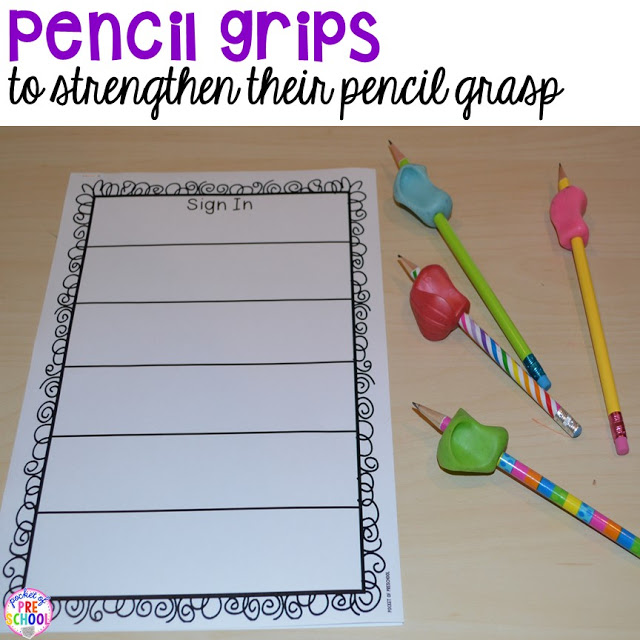 FREE editable and blank sign in sheets for your early childhood classroom and ideas on how to use them in your classroom to get kids writing their names all the time