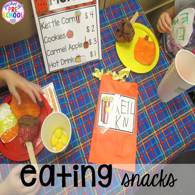 Pumpkin Patch Dramatic Play: How to set it up in your preschool, pre-k, tk, and kindergarten classroom