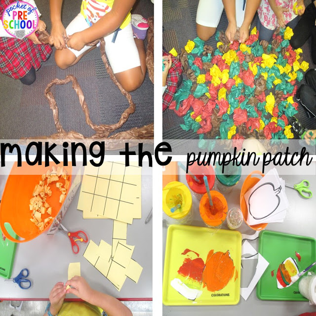Pumpkin Patch Dramatic Play: How to set it up in your preschool, pre-k, tk, and kindergarten classroom