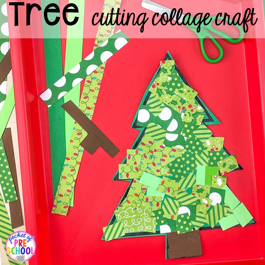 Christmas Activities and Centers for Preschool and Kindergarten: Freebies  Too! - Pocket of Preschool