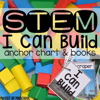 STEM cards with a year long theme designed for preschool, pre-k, or kindergarten students