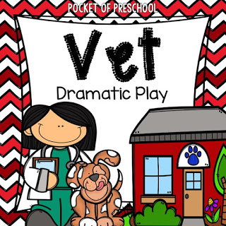 Vet Animal Hospital Dramatic Play - Pocket of Preschool