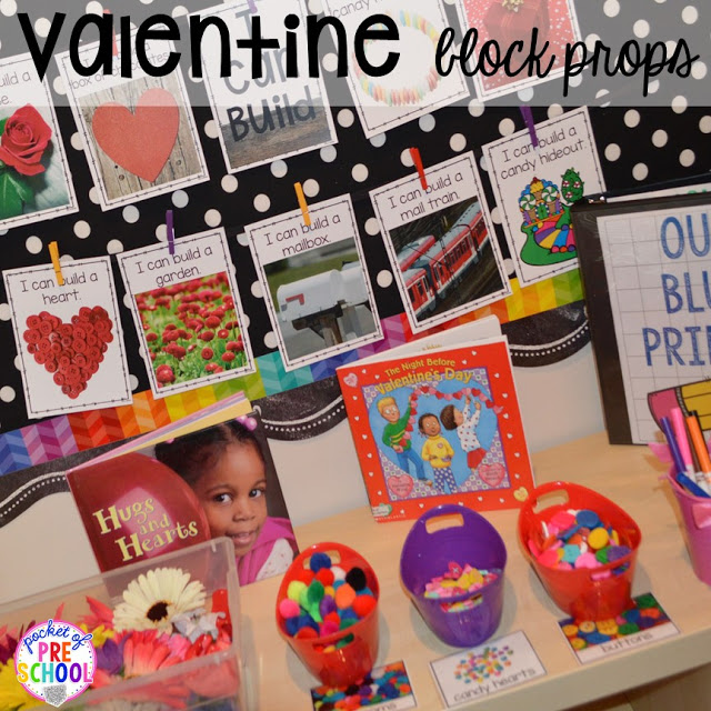 Valentine's day centers and activities for preschool, pre-k, and kindergarten students