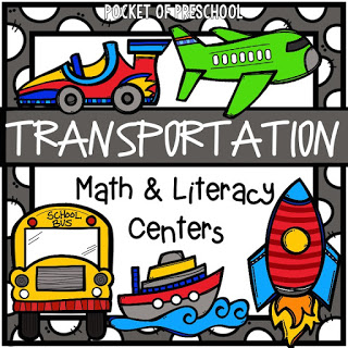 activities for preschoolers about transportation