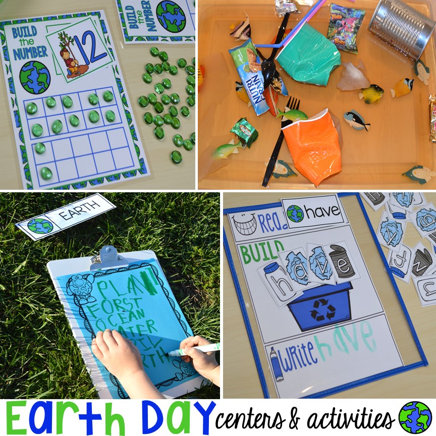 Earth Day Centers And Activities Free Earth Day Vocab Posters Pocket Of Preschool