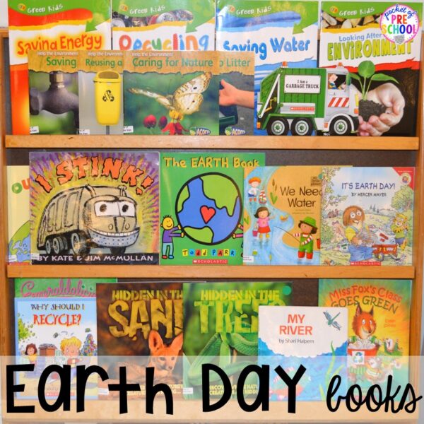 Earth Day Centers and Activities (FREE Earth Day Vocab Posters ...