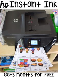 Printing and laminating hacks every teacher should know (preschool, elementary, middle school, high school). Print every thing in color and prep quickly and easily. Get FREE INK with HP Instant Ink!