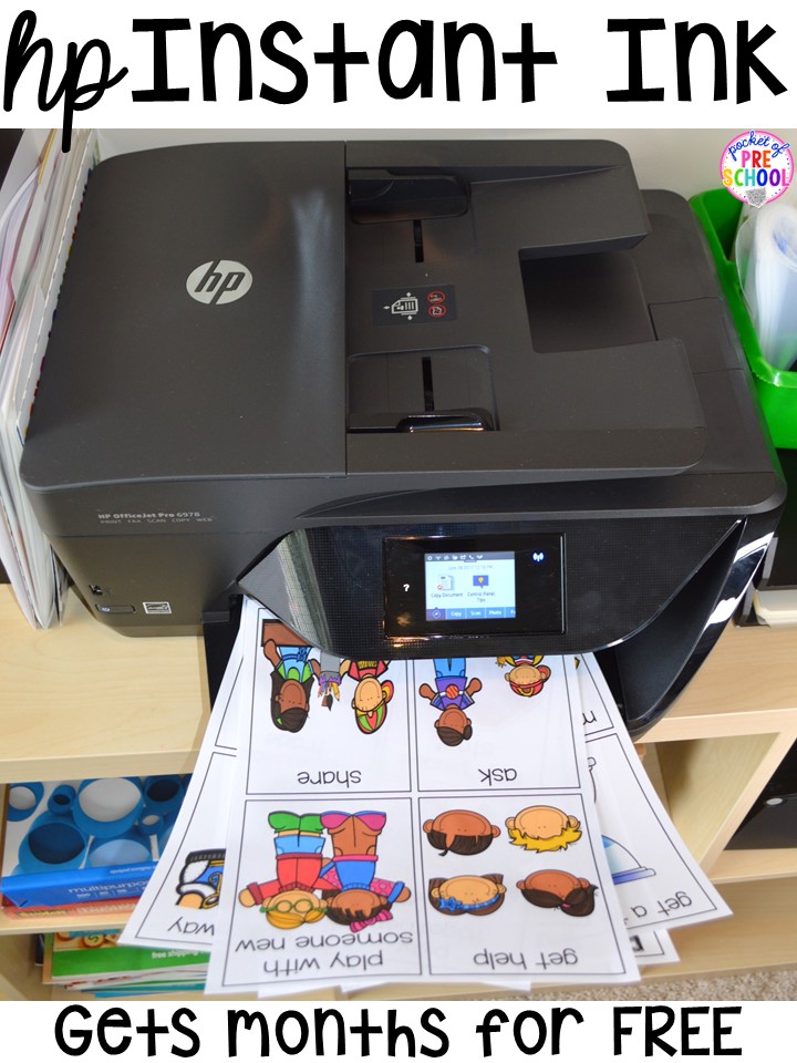 Printing and laminating hacks every teacher should know (preschool, elementary, middle school, high school). Print every thing in color and prep quickly and easily. Get FREE INK with HP Instant Ink!