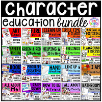 Grab all the character education and social emotional learning lessons designed for preschool, pre-k, and kindergarten students