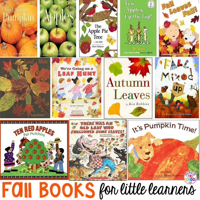 21 Fall Books for Little Learners