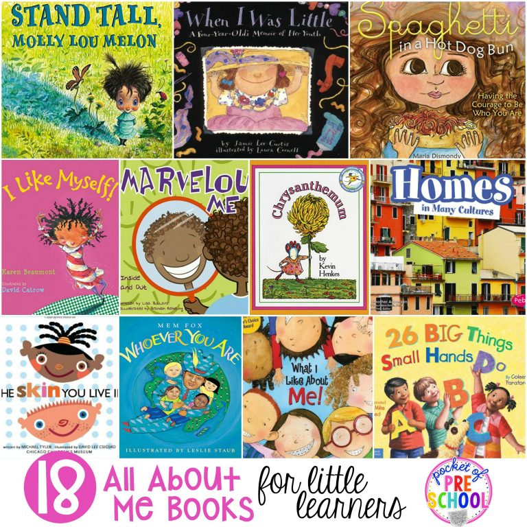All About Me Books for Little Learners