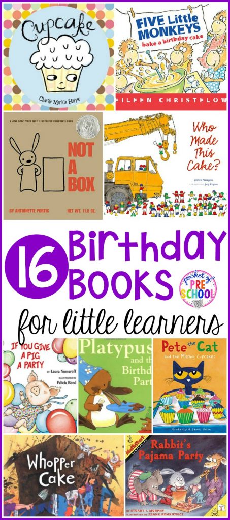 Birthday Books For Little Learners Pocket Of Preschool