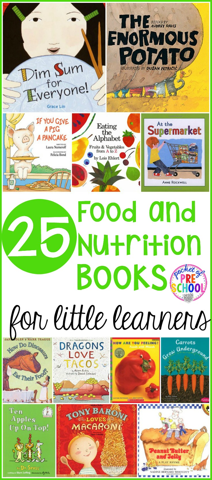 Food and Nutrition Books for Little Learners Pocket of Preschool
