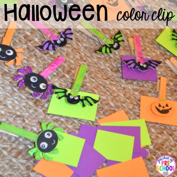 Halloween Activities and Centers for Preschool, Pre-K and Kindergarten ...