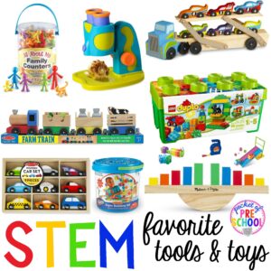 Favorite STEM Tools and Toys - Pocket of Preschool