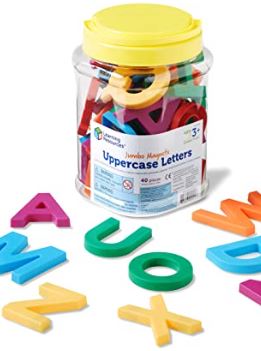 Favorite Literacy Center activities, tools, and toys for preschool, pre-k, and kindergarten age students in the classroom or at home.