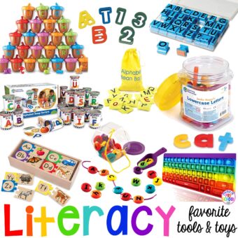 Favorite Literacy Tools & Toys for Preschool & Kindergarten - Pocket of ...