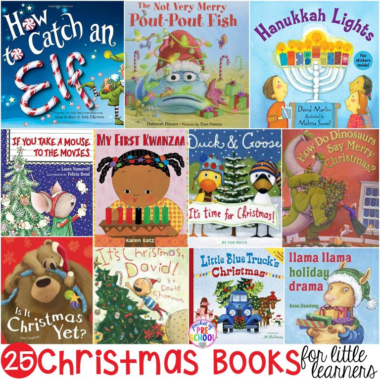 25 Christmas Books for Little Learners