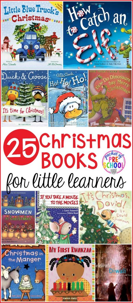 Christmas Books for Little Learners - Pocket of Preschool