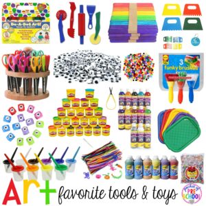 Favorite Art Tools and Toys for Preschool & Kindergarten - Pocket of Preschool