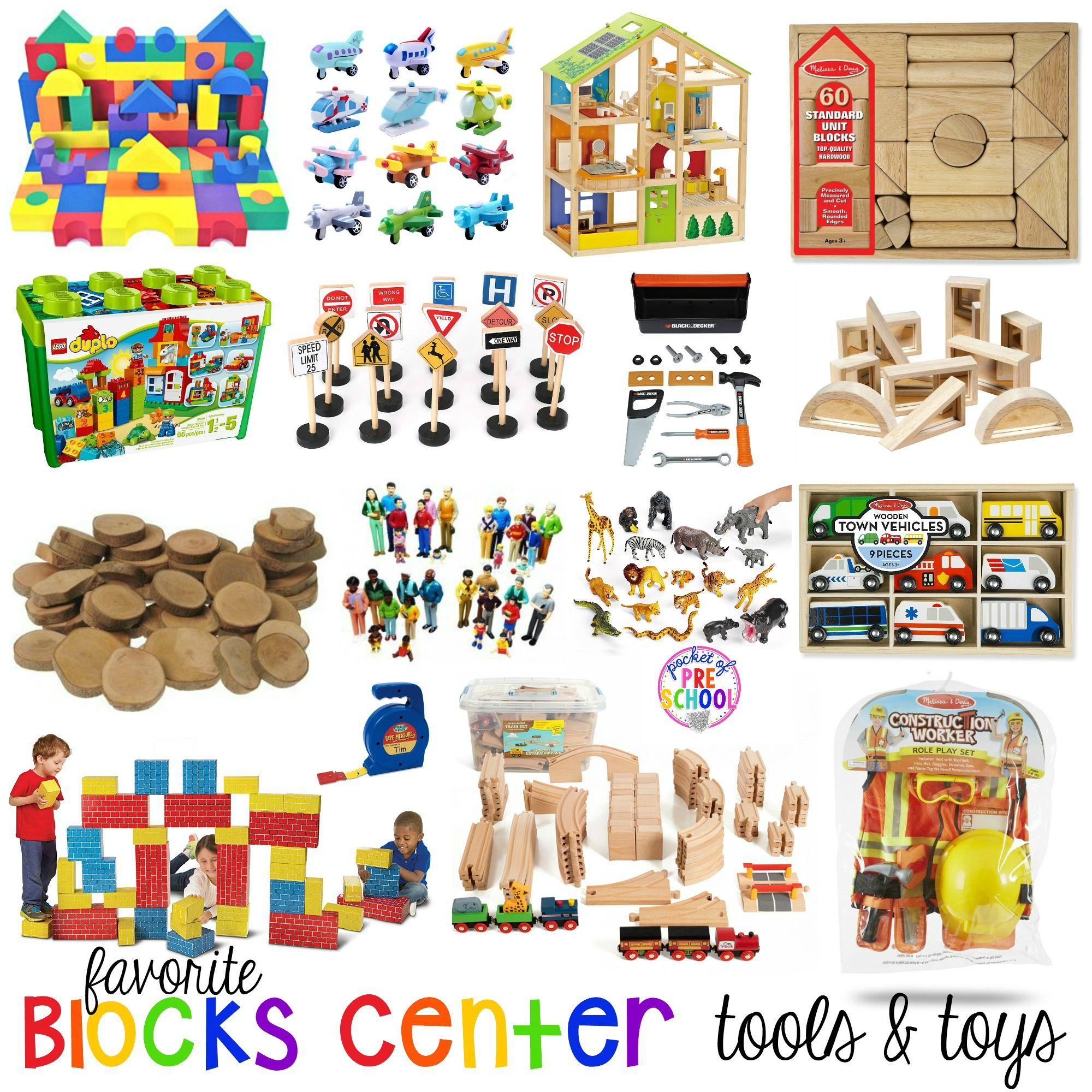 building blocks for kindergarten