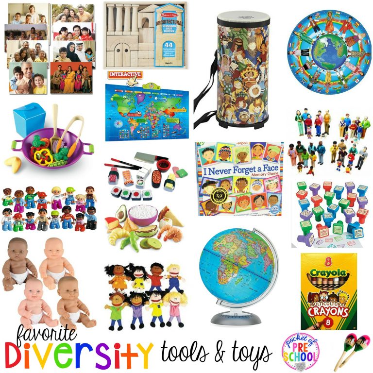 Favorite Diversity Tools and Toys for Preschool and Kindergarten