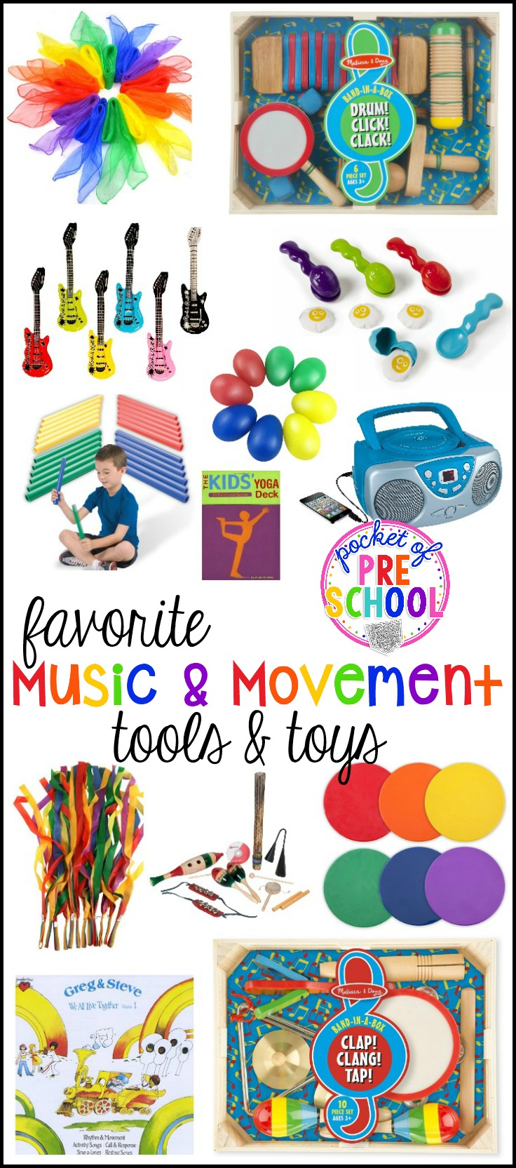 Favorite Music and Movement Tools and Toys for Preschool ...