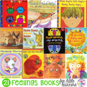 Feelings Books for Little Learners - Pocket of Preschool