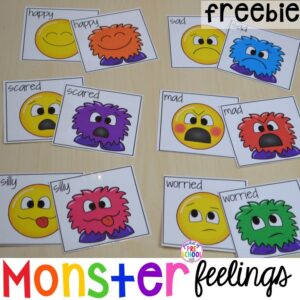Monster Feelings - a fun feeling and emotion activity!