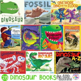 Dinosaur Books for Little Learners - Pocket of Preschool