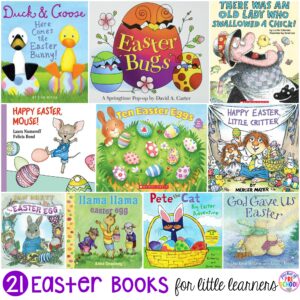 Easter Books for Little Learners - Pocket of Preschool