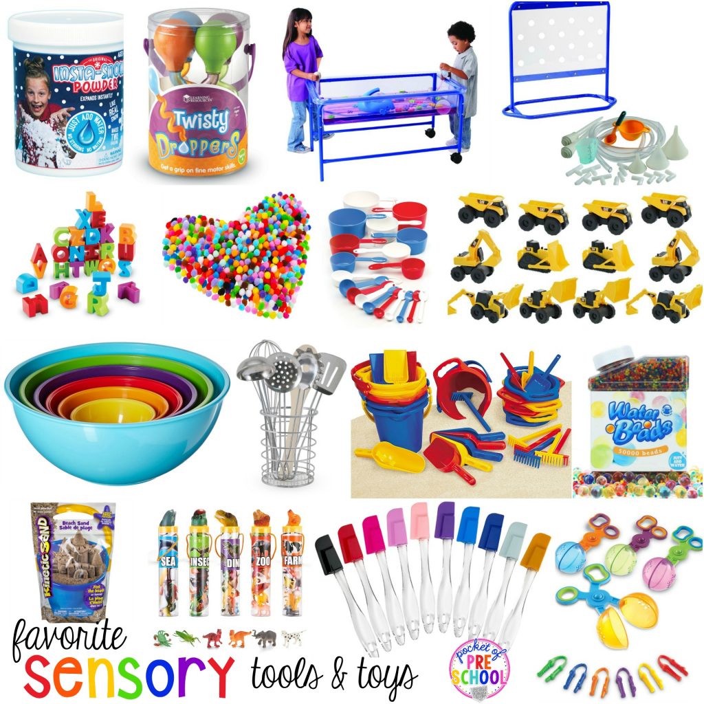 Favorite Sensory Tools and Toys for Preschool and Kindergarten - Pocket of Preschool