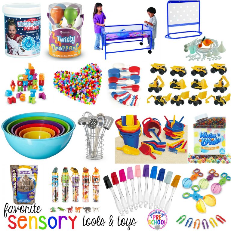 Favorite Sensory Tools and Toys for Preschool and Kindergarten