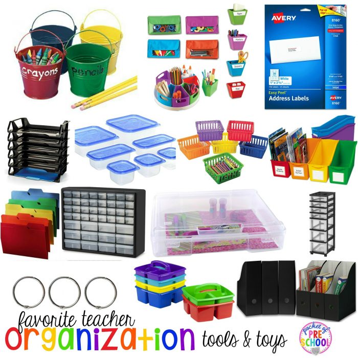 Favorite Teacher Organization Tools and Toys - Pocket of Preschool