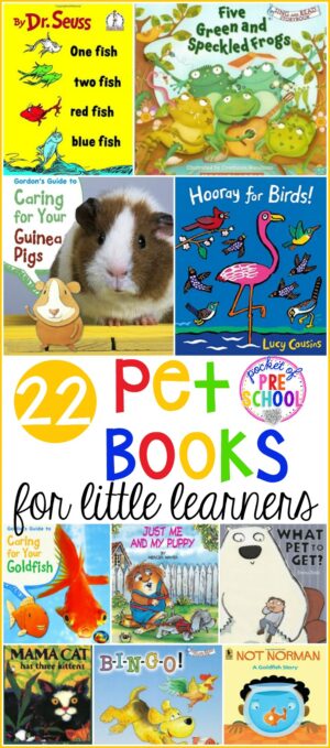 Pet Books for Little Learners - Pocket of Preschool