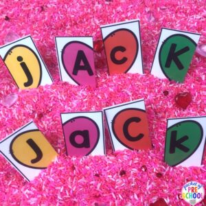 alentine heart letter puzzles for preschool, pre-k, and kindergarten. Match uppercase and lowercase letters.