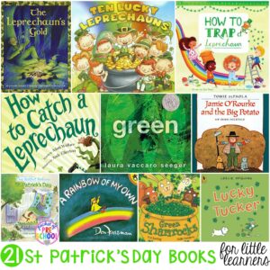 St. Patrick's Day Books for Little Learners - Pocket of Preschool