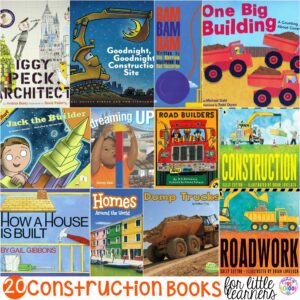 Construction Books for Little Learners - Pocket of Preschool
