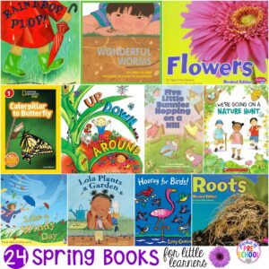 Spring Books for Little Learners - Pocket of Preschool