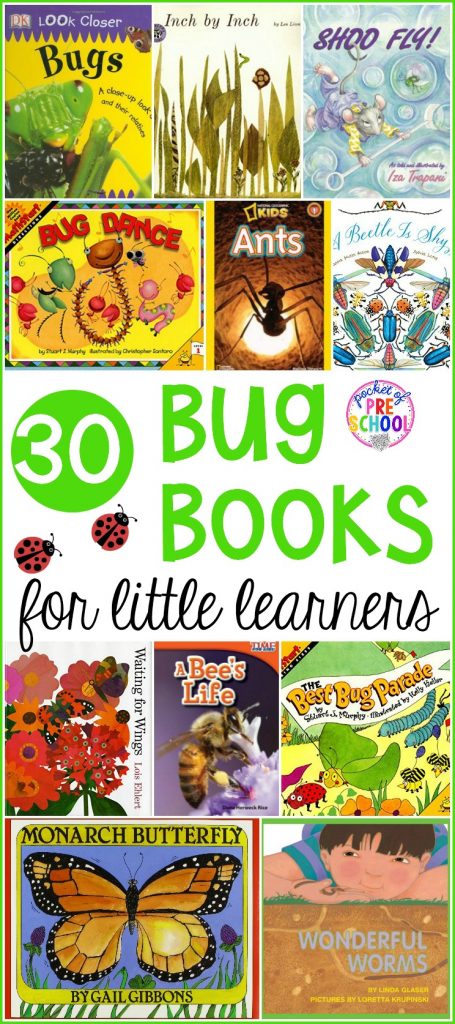 Bug Books for Little Learners - Pocket of Preschool