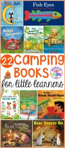 Camping Books for Little Learners - Pocket of Preschool