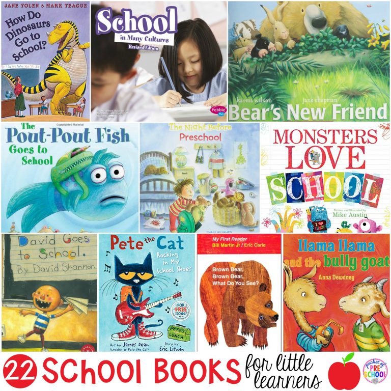 22 School Books for Little Learners