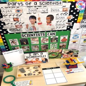 Explore being a scientist for preschool, pre-k, and kindergarten students with this science unit.