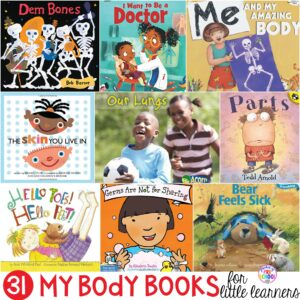 Me and My Body Books for Little Learners - Pocket of Preschool