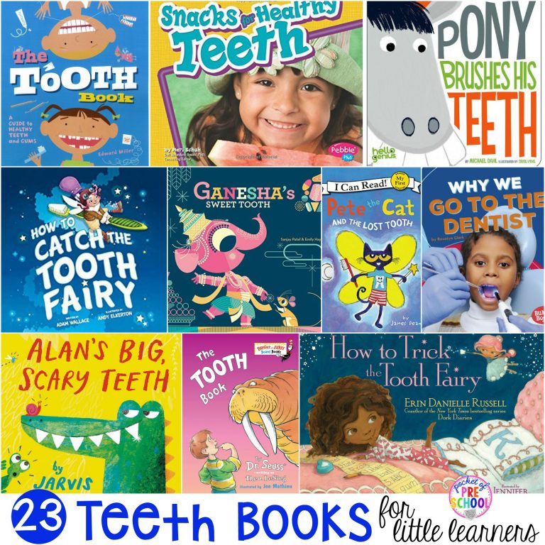 23 Teeth Books for Little Learners