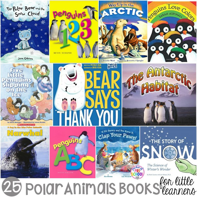 25 Polar Animals Books for Little Learners